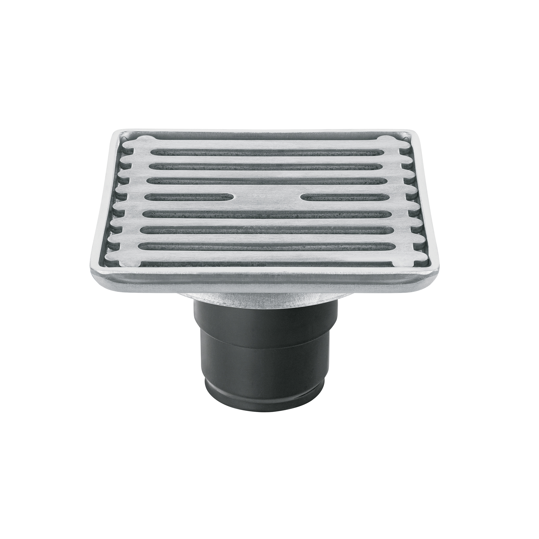 Resumidero acero inoxidable cuadrado 4x4"