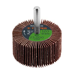 Rueda flap de 2", grano 120