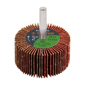 Rueda flap de 2", grano 80