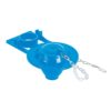 Sapo 2" para WC PVC Azul con cadena plastica Economico