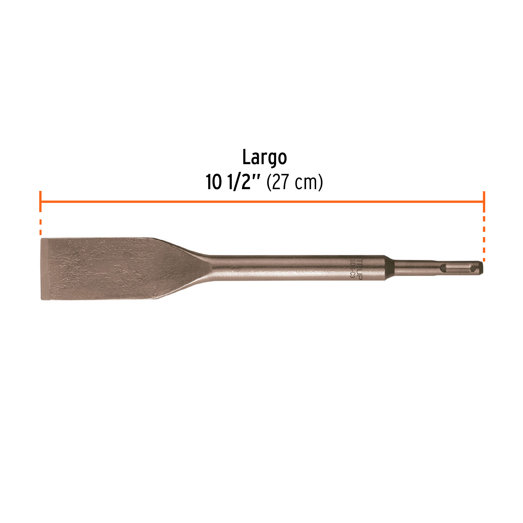 Cincel SDS plus para azulejos de 1-1/2"