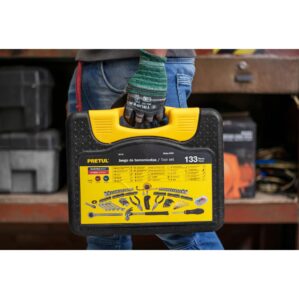 Set de herramientas para mecanica 133 piezas Pretul