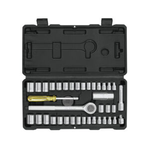 Juego de 39 herramientas 1/4" 3/8 para mecanico Pretul