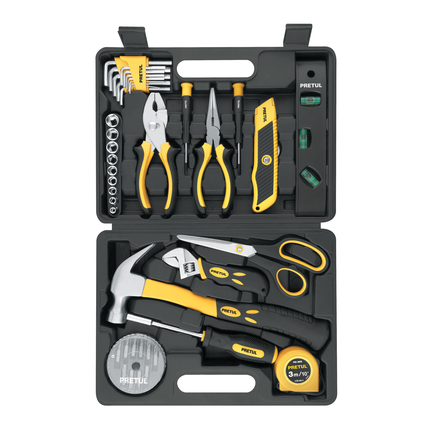 Set de herramientas 42 piezas Comfort grip Pretul