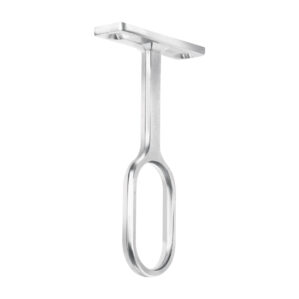 Soporte central para tubo ovalado de closet