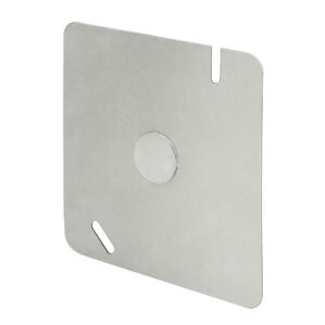 Tapa de acero para caja chalupa 4x4"