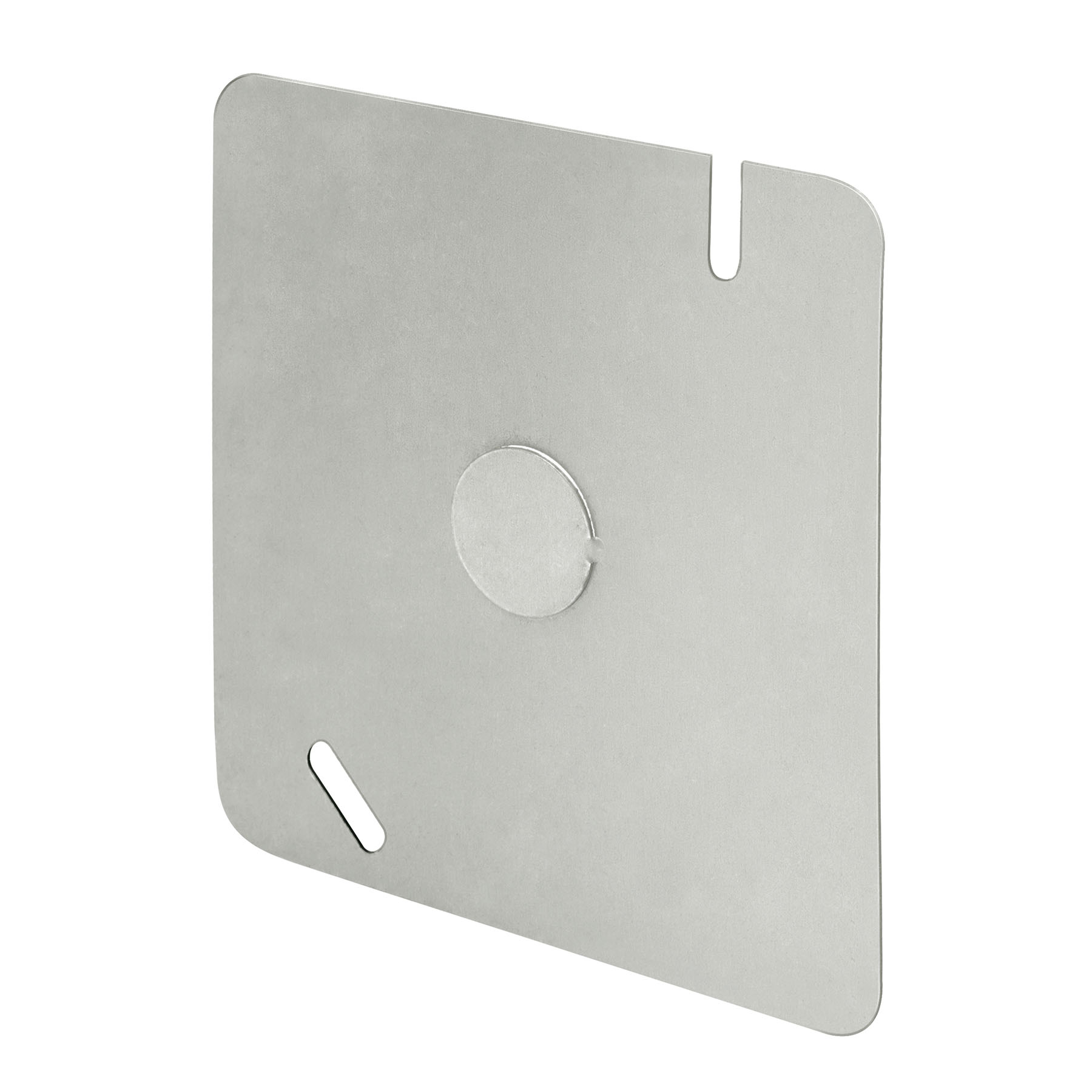 Tapa de acero para caja chalupa 4x4"