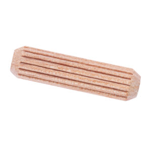 Blister con 100 taquetes de madera ranurado 5/16