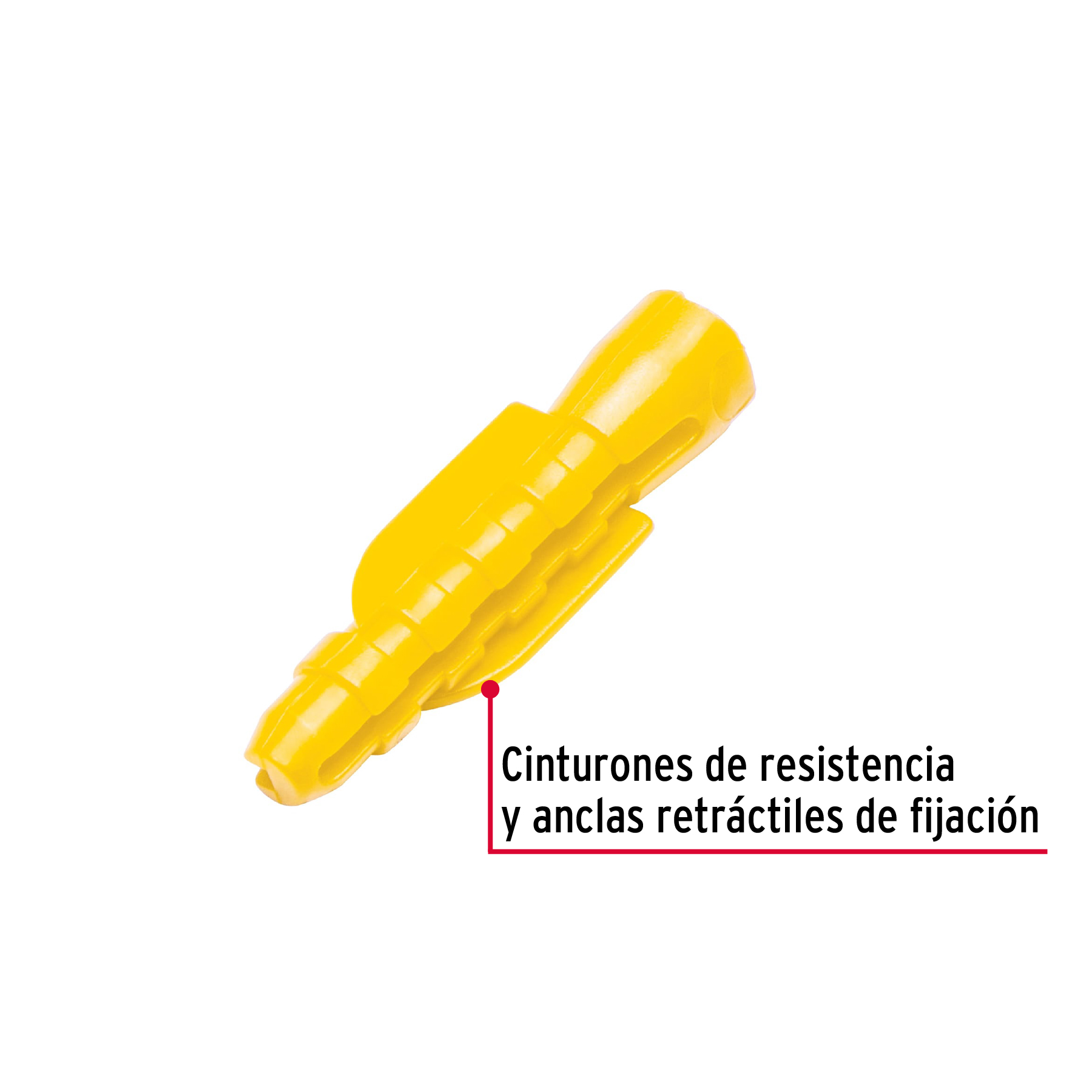 Bolsa con 20 taquetes de plastico 7/32', Fiero