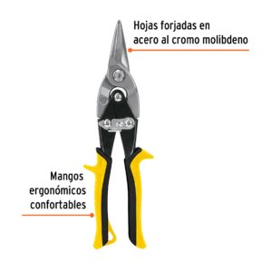 Tijera de aviacion recta 10