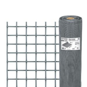 Malla mosquitera mosquitero fibra de vidrio gris rollo 1.05m x 30m