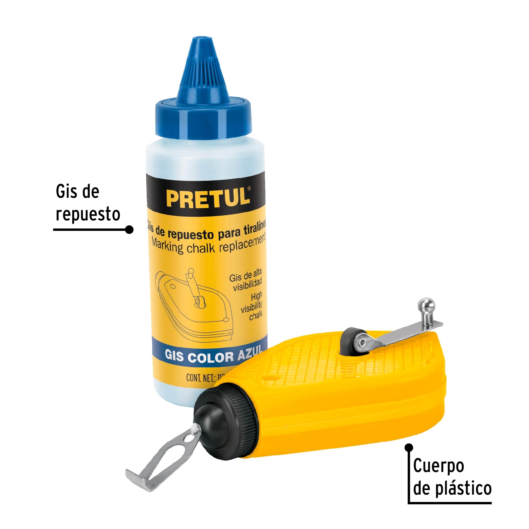 Tiralineas 15m incluye gis, Pretul