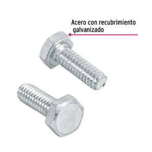 Tornillo tipo maquina 1/4 x 3/4" bolsa con 100 pzas