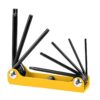 Juego 8 llaves Torx Tipo navaja Pretul