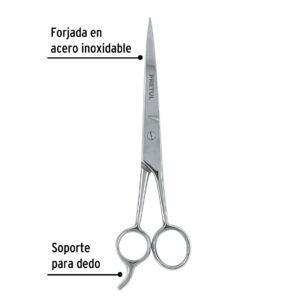 Tijera para estilista Cabello con gancho de 7-1/2