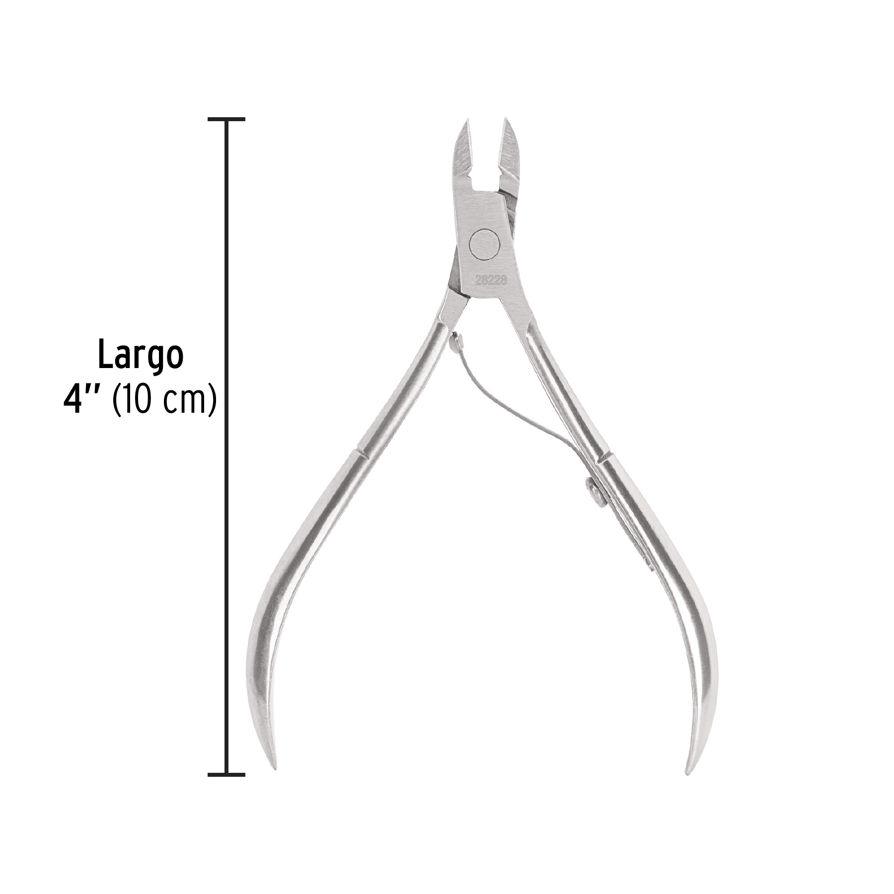 Alicate para manicure 4" Punta Corta