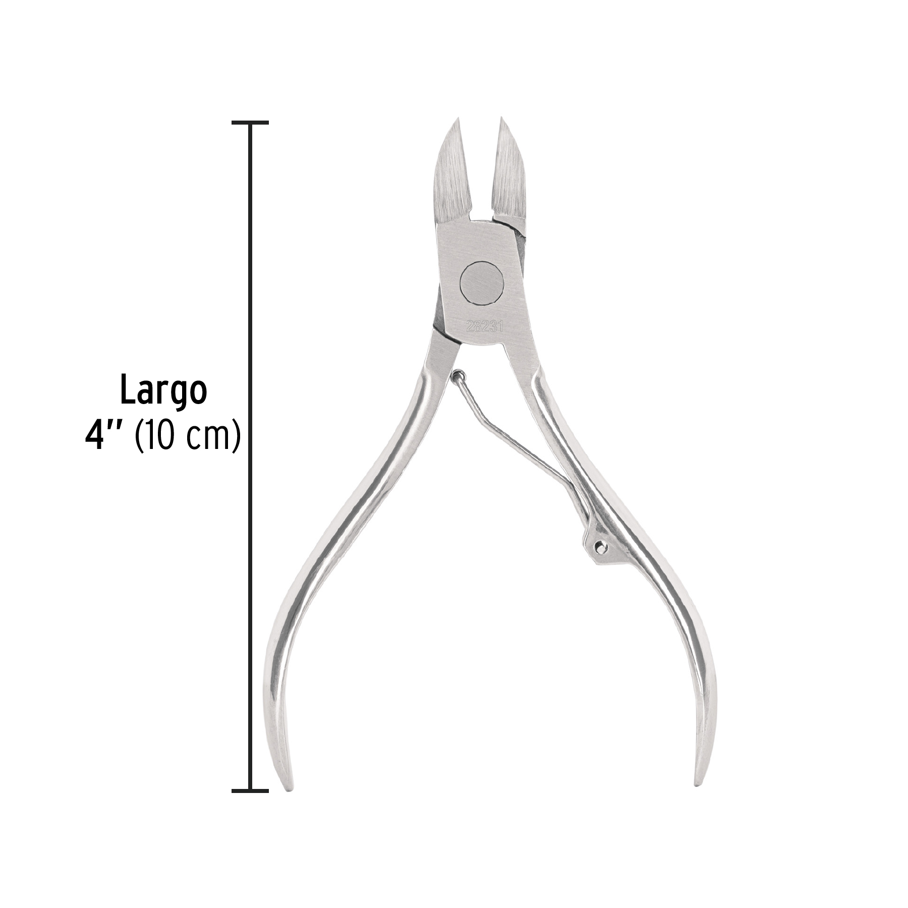 Alicata para pedicure 4" Punta Fina