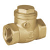 Valvula check horizontal de laton, 1/2"
