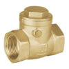Valvula check horizontal de laton 3/4"