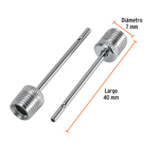 Valvula para inflar balones bolsa 100 piezas Pretul