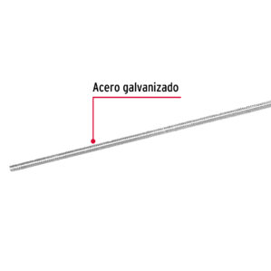 Varilla roscada de 1/4