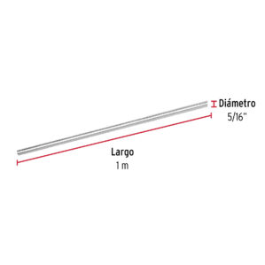 Varilla roscada de 5/16