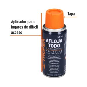 Aceite aflojatodo en aerosol 110ml