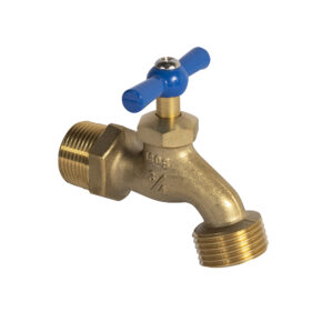 Llave para manguera Nariz de laton Entrada 3/4" Reforzada iusa