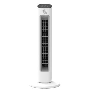 Ventilador de Torre de 29" Blanco Control Remoto Temporizador
