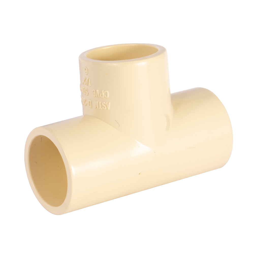 Tee sencilla de CPVC 1/2" iusa