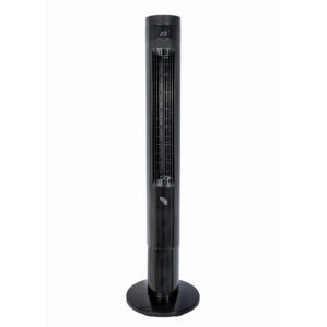 Ventilador de Torre de 42" 110cm Negro Control y Temporizador