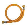 Manguera de Gas 1m uso domestico 3/8" iusa