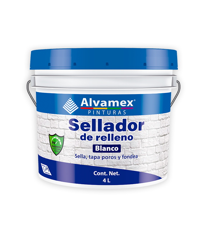 Sellador Vinilico de Relleno Blanco Galon 4L