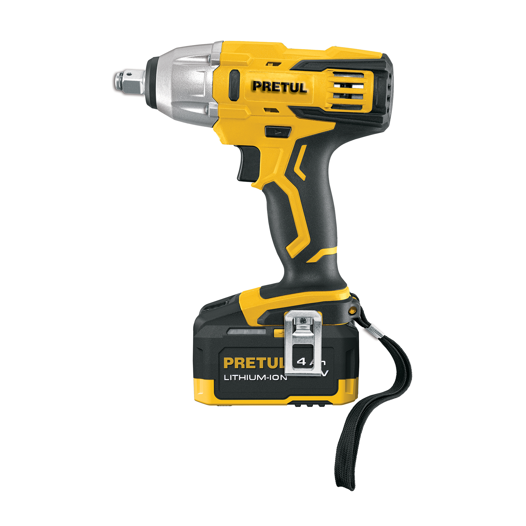 Llave de impacto inalambrica 1/2', 20 V, Pretul