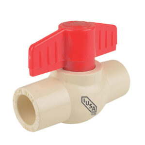 Valvula de Paso Esfera Bola de CPVC de 1"