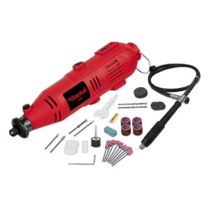 Herramienta rotativa tipo mototool 140w con 40 accesorios