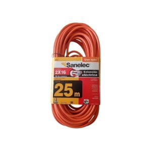 Extension electrica uso rudo de 25m calibre 16
