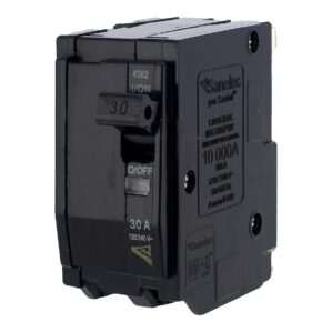 Interruptor termomagnetico 2 polos de 30A Pastilla Sanelec