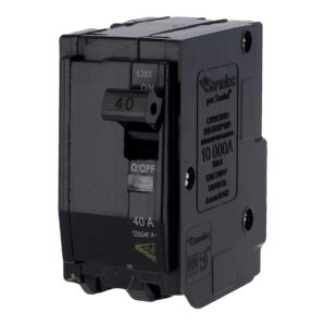 Interruptor termomagnetico 2 polos de 40A Pastilla Sanelec