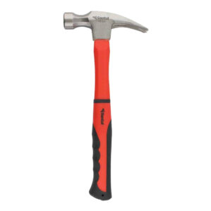 Martillo de uña curva 16oz mango fibra de vidrio