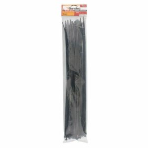 Cincho plastico 45cm x 4.8mm bolsa con 50 pzas Negro